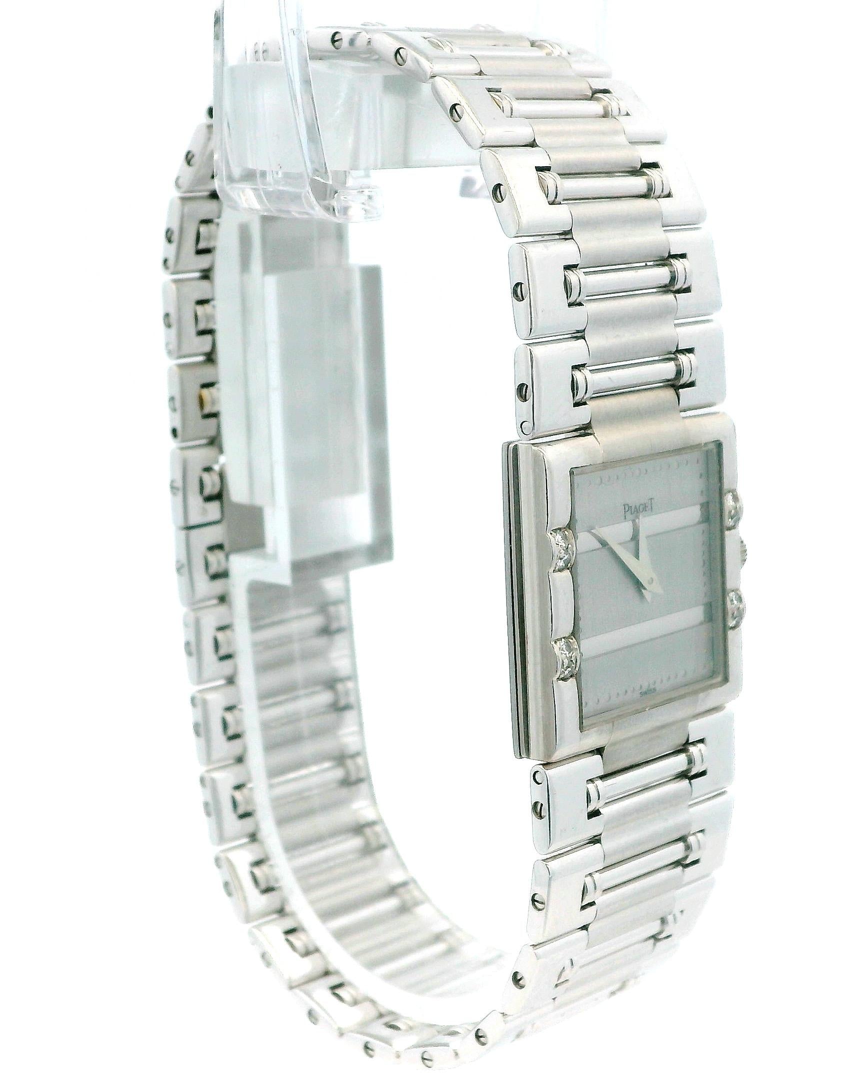 Piaget Dancer 80317K81 18k white gold & Diamond Quartz watch