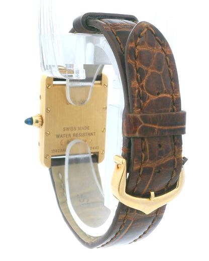 Cartier  Tank Louis W1529856 18K Yellow Gold Ladies Watch Box & Card 2021
