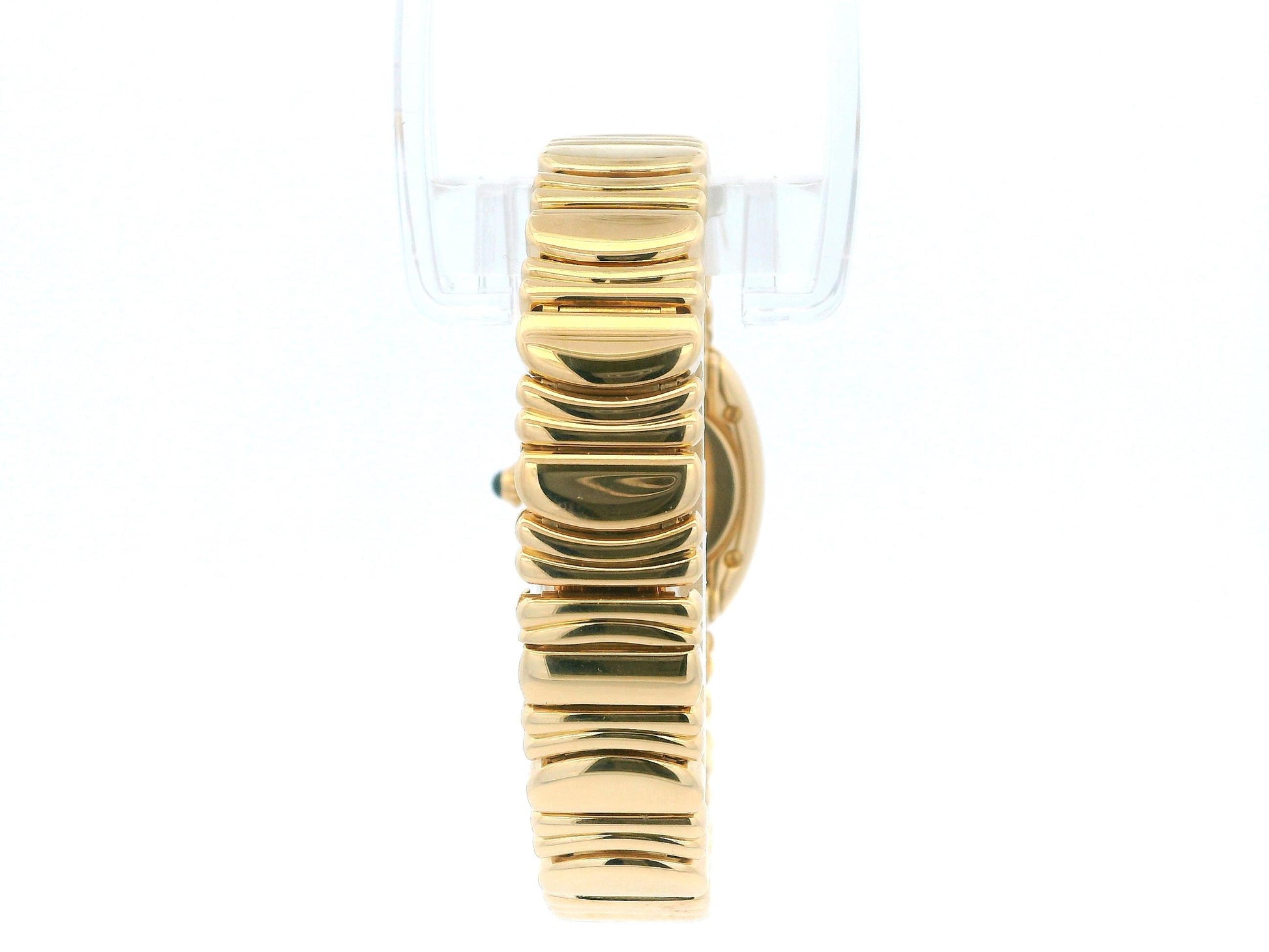 Cartier Baignoire W15005D8 18K Yellow Gold Ladies Watch W/Service papers