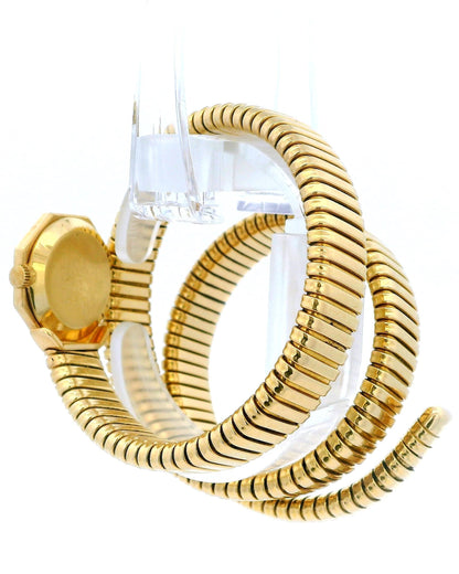Vacheron Constantin for Bulgari Serpenti Tubogas gold wristwatch, 1960s