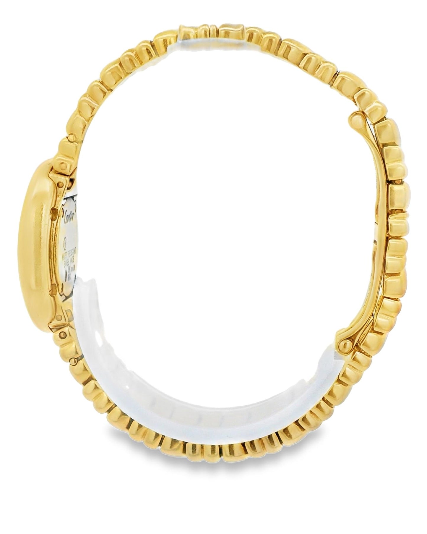 Cartier Baignoire Mini W15109D8 18k Yellow Gold Ladies Watch
