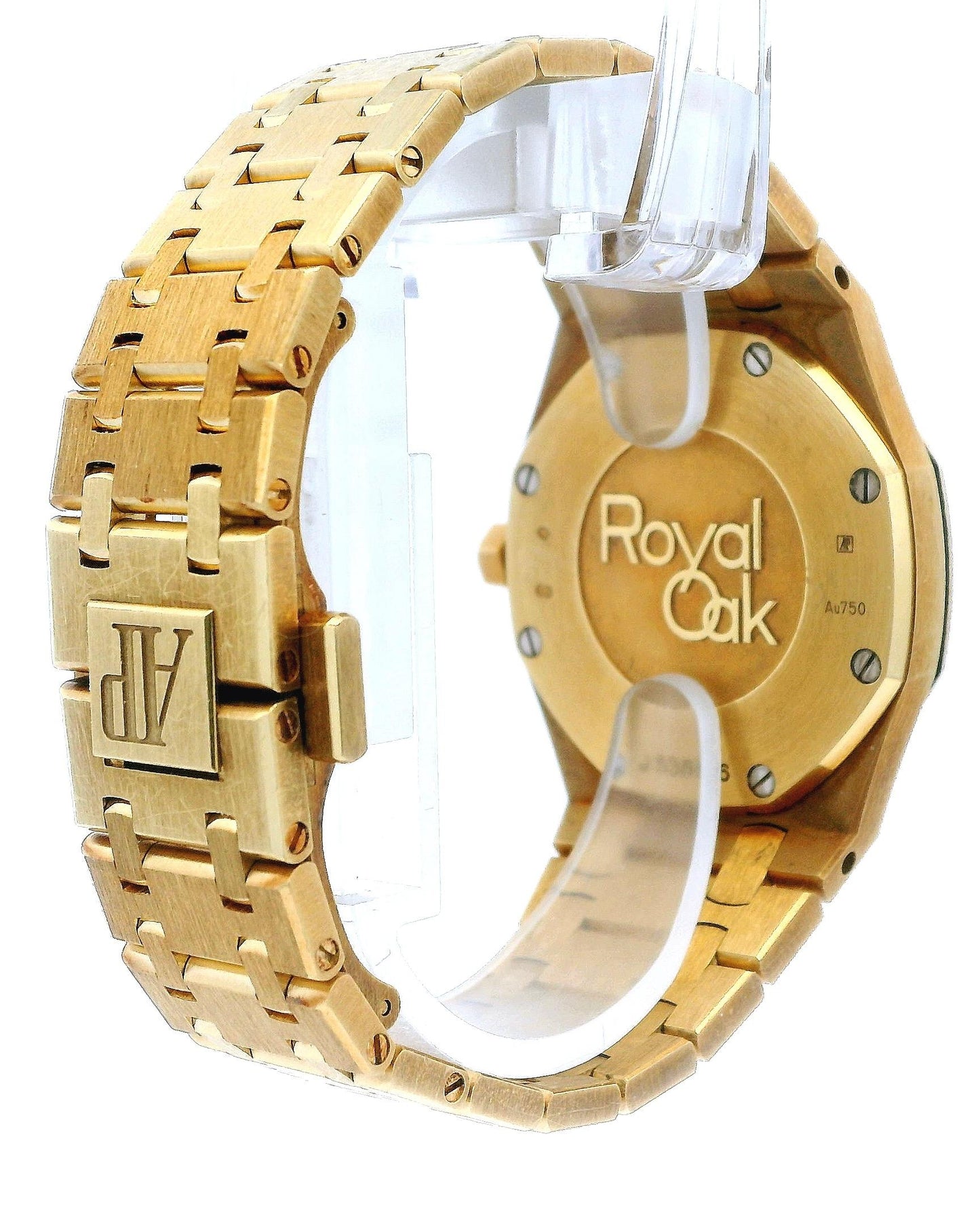 Audemars piguet Royal Oak 67651BA 18k Yellow Gold Diamond Bezel Warranty Card