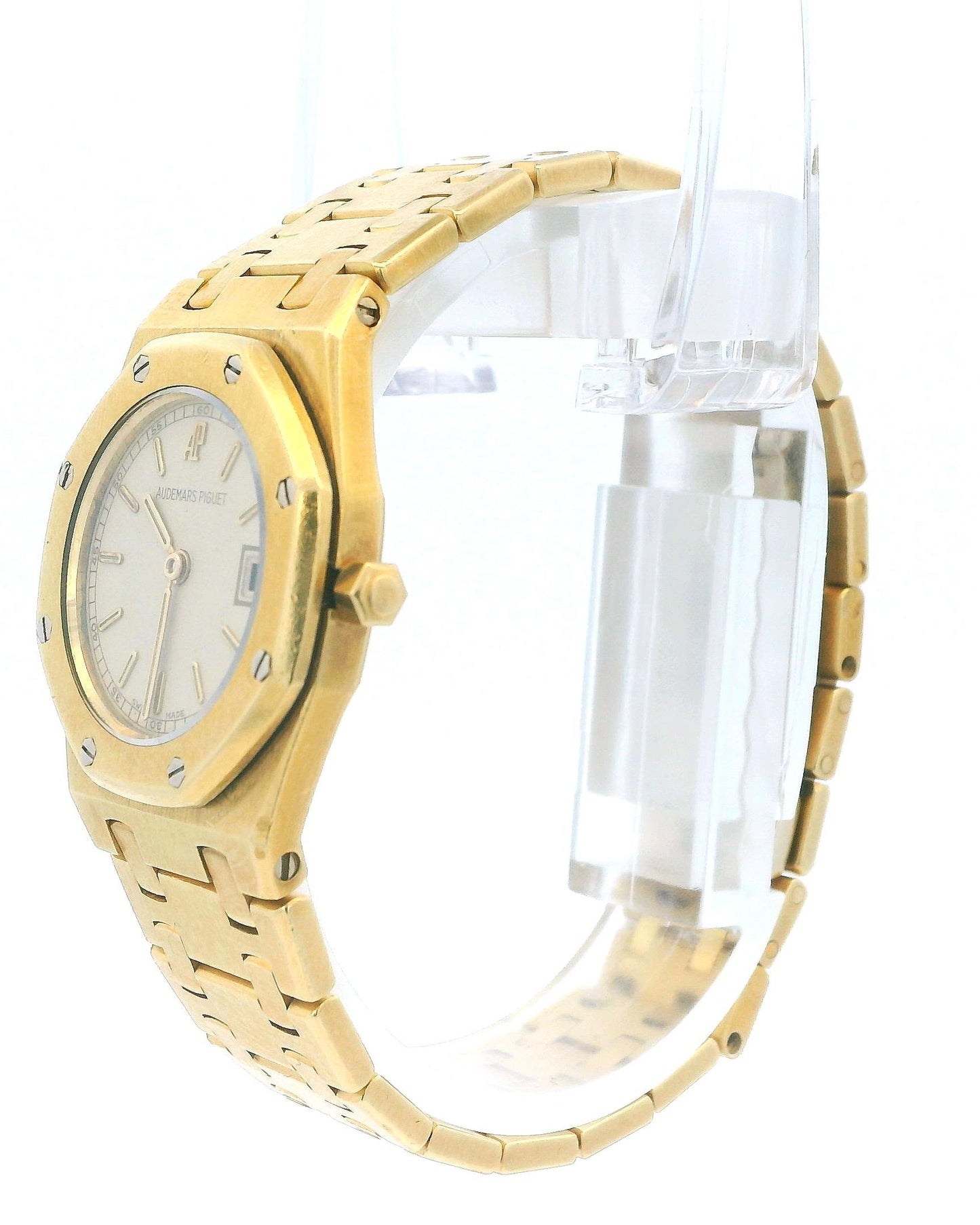 Audemars Piguet  Royal Oak 66270BA Ivory Dial Quartz Ladies Watch