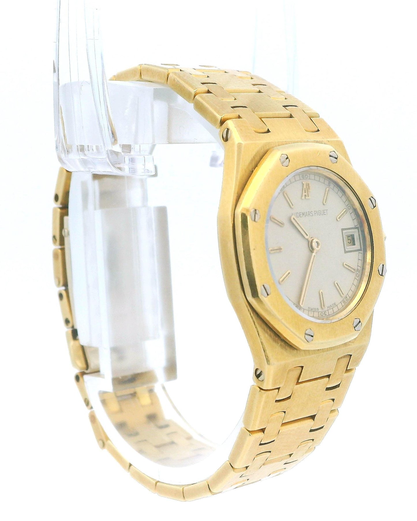 Audemars Piguet  Royal Oak 66270BA Ivory Dial Quartz Ladies Watch