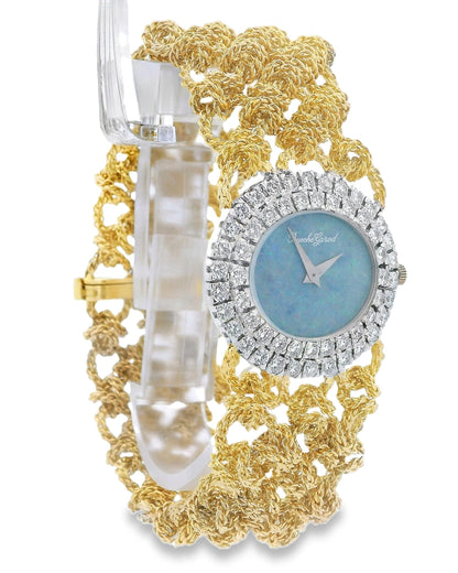 Bueche Girod Opal and Diamond Ladies Vintage Watch