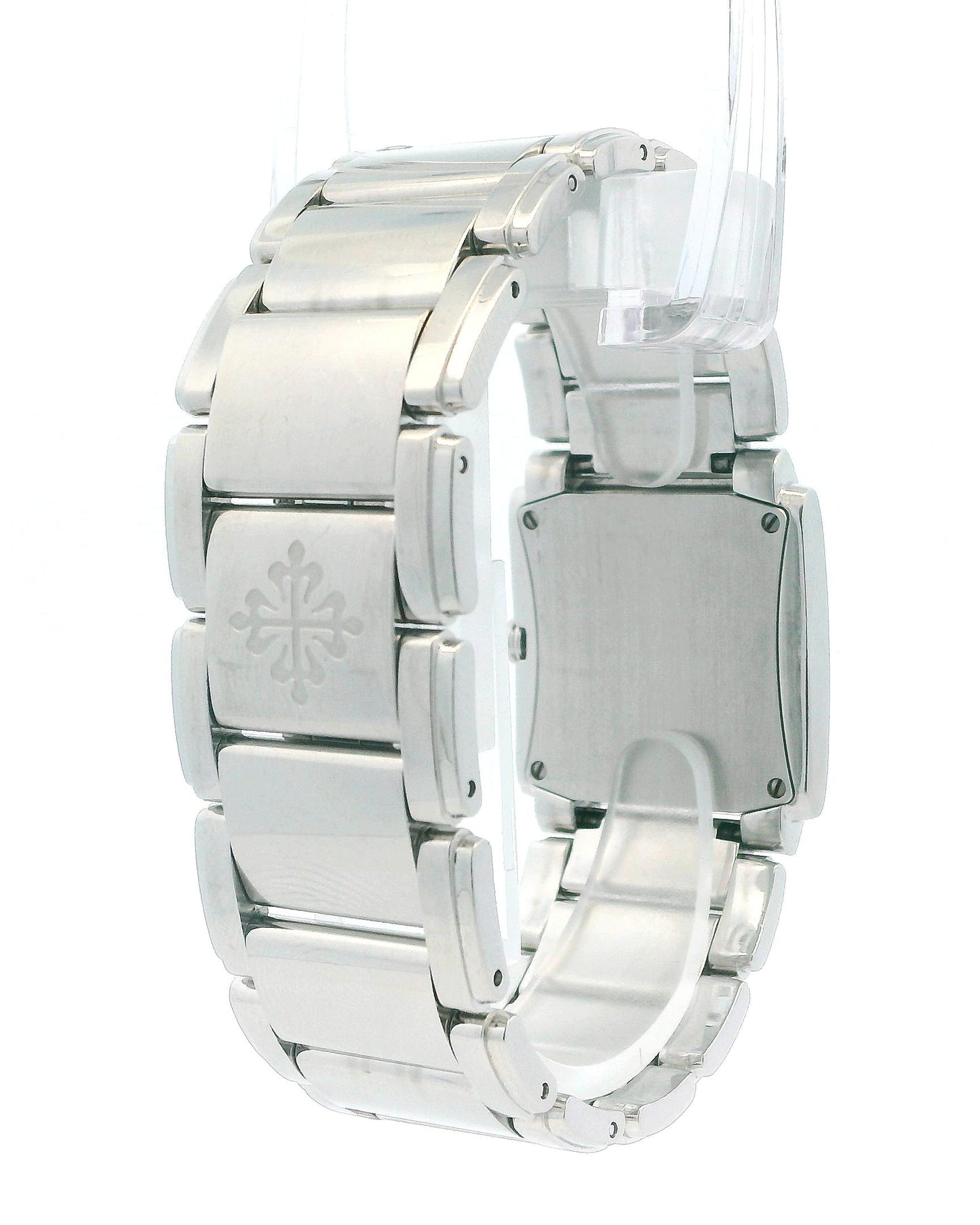 Patek Philippe 4910 Twenty-4 Grey Dial Diamond Steel Ladies Watch
