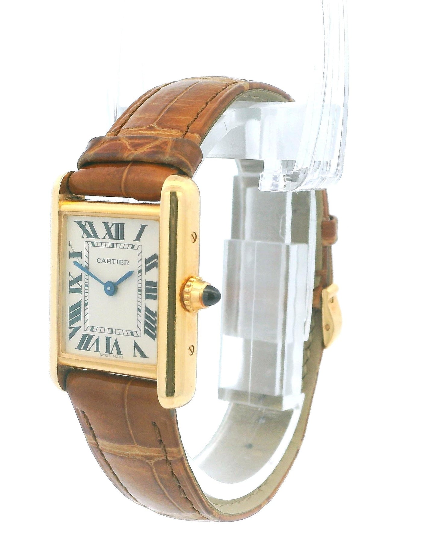 Cartier Tank Louis W1529856 18K Yellow Gold W/Card-2022 Ladies Watch