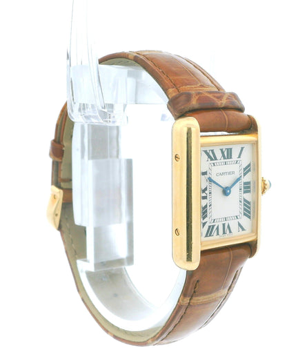 Cartier Tank Louis W1529856 18K Yellow Gold W/Card-2022 Ladies Watch