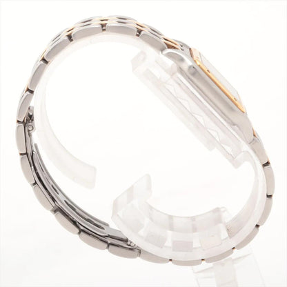 Cartier Panthere W25029B6 Steel Yellow Gold Two Row Ladies Watch