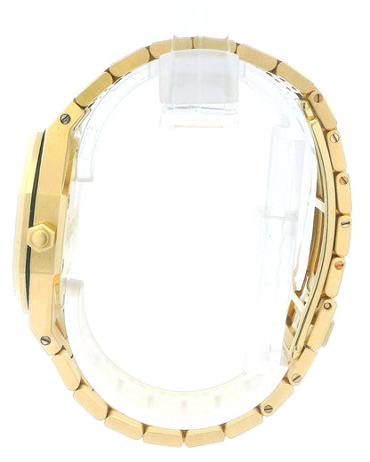 Audemars Piguet Royal Oak 14470BA 18K Yellow Gold Blue Dial Ladies Watch