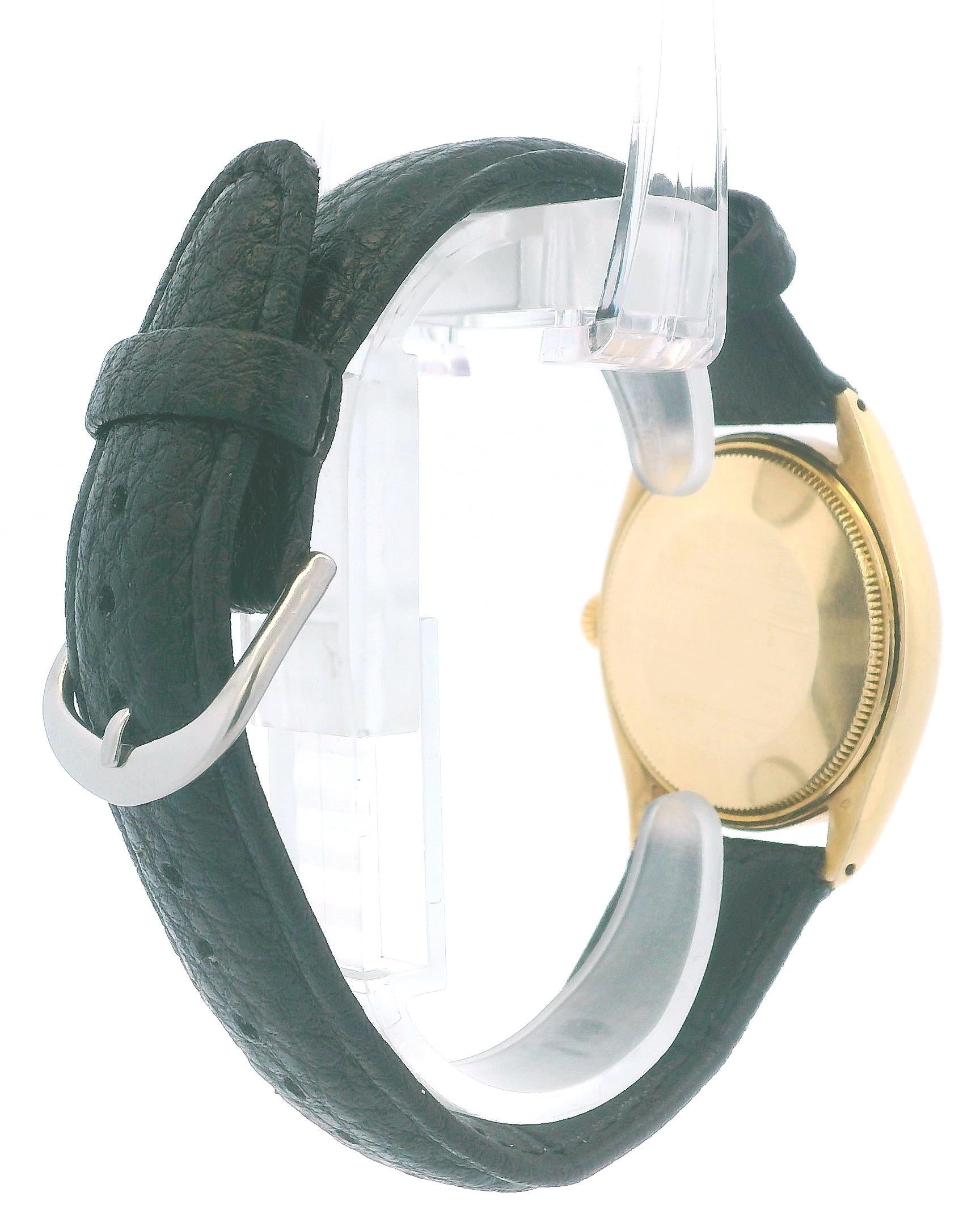 Rolex Oyster Perpetual 1005 14K Yellow Gold Automatic Watch