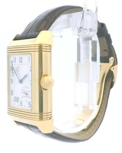 Jaeger LeCoultre Q3001420 Reverso Grande Date 8 Day Yellow Gold Watch