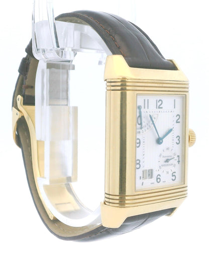 Jaeger LeCoultre Q3001420 Reverso Grande Date 8 Day Yellow Gold Watch