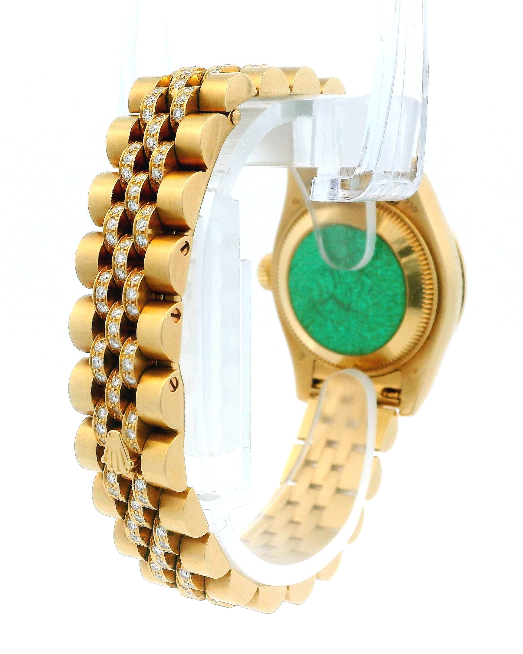 Rolex Datejust 179158 18K Yellow Gold MOP Diamond Box & Papers