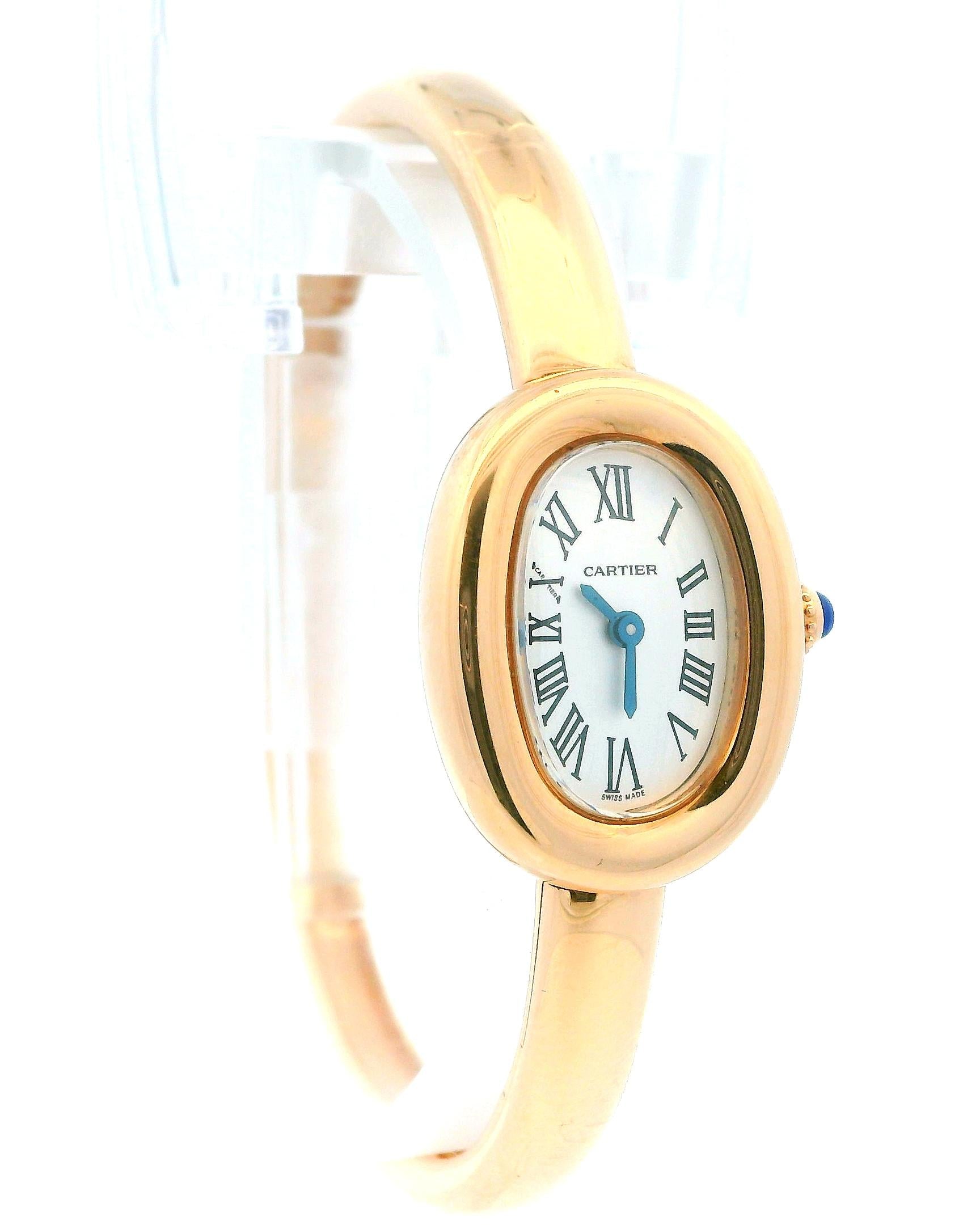 Cartier Baignoire Mini WGBA0051 18K Rose Gold Box & Card