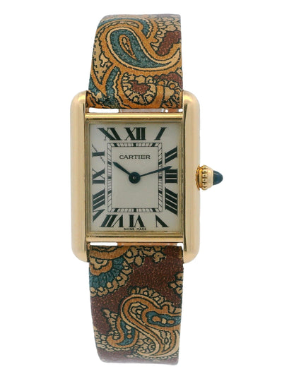 Cartier Tank Louis W1529856 18K Yellow Gold Watch