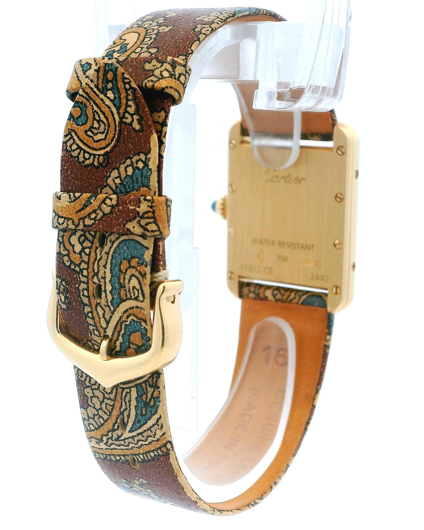 Cartier Tank Louis W1529856 18K Yellow Gold Watch
