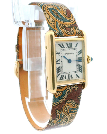Cartier Tank Louis W1529856 18K Yellow Gold Watch