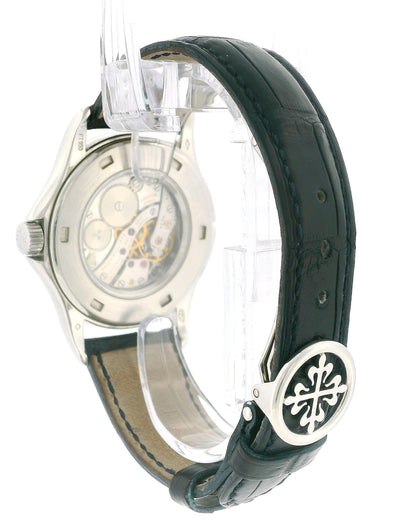 Patek Philippe Calatrava Travel Time 5134P Platinum Watch W/Archives