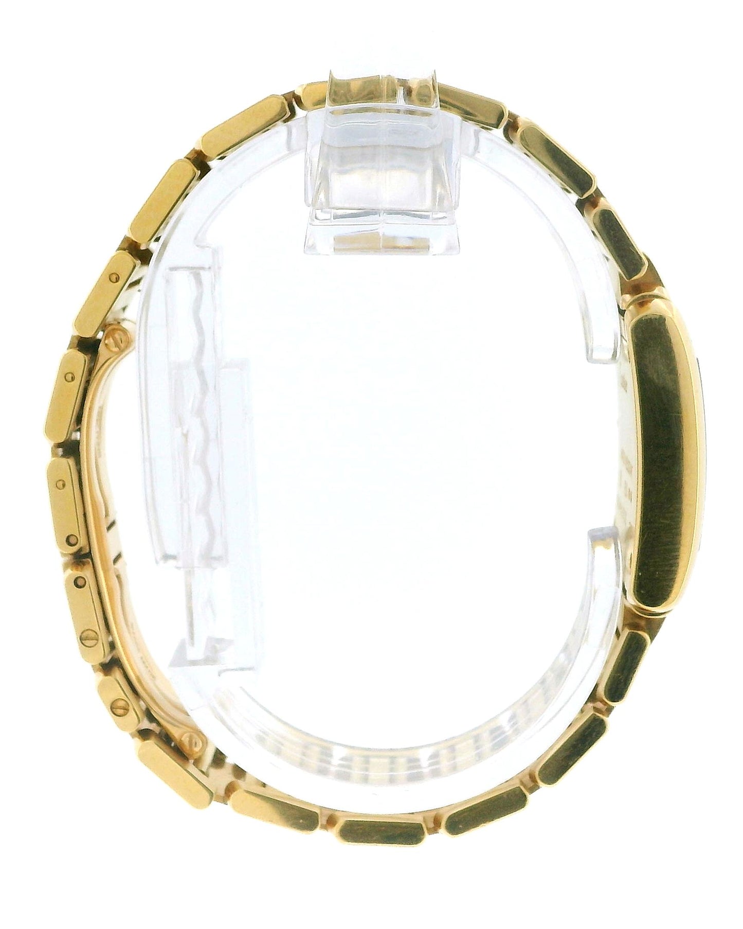 Cartier Tank Française W50002N2 Small 18K Yellow Gold Watch W/Service Papers