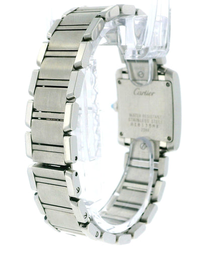 Cartier Tank Française W51008Q3 Small Steel Ladies Quartz Watch