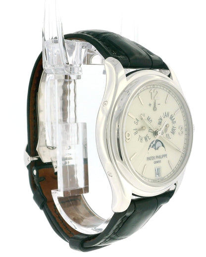Patek Philippe Annual Calendar 5146G Cream Dial Watch & Papers
