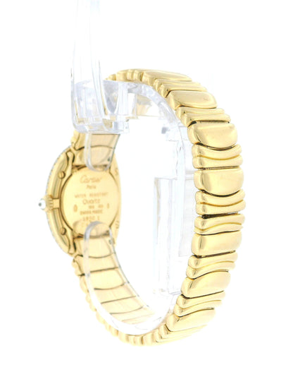 Cartier Baignoire 18K Yellow Gold Diamond 1950 1 Ladies Watch
