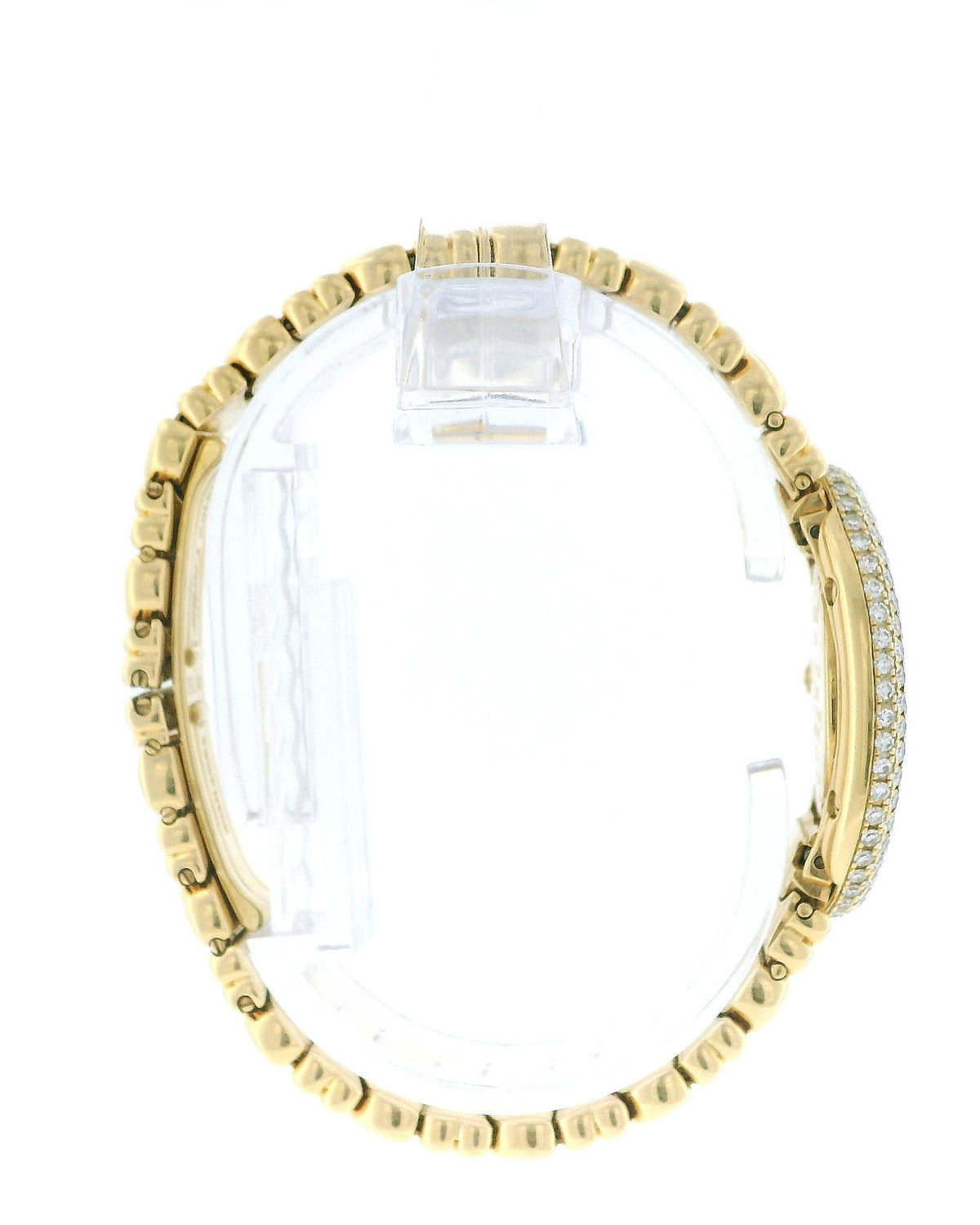 Cartier Baignoire 18K Yellow Gold Diamond 1950 1 Ladies Watch