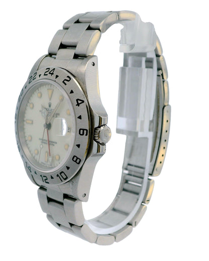 Rolex  Explorer II 16550 Cream Dial Vintage Mens Watch