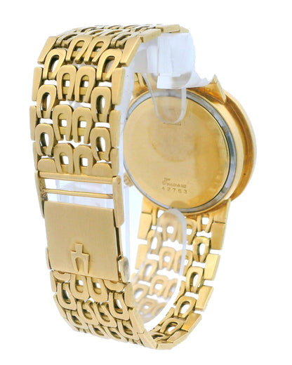 Bulova Accuquartz Day & Date Vintage 18K Yellow Gold Watch