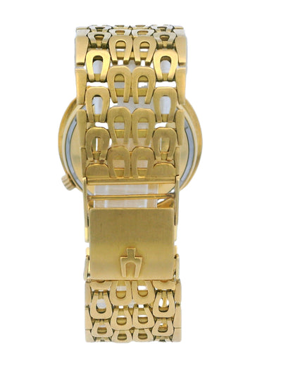 Bulova Accuquartz Day & Date Vintage 18K Yellow Gold Watch