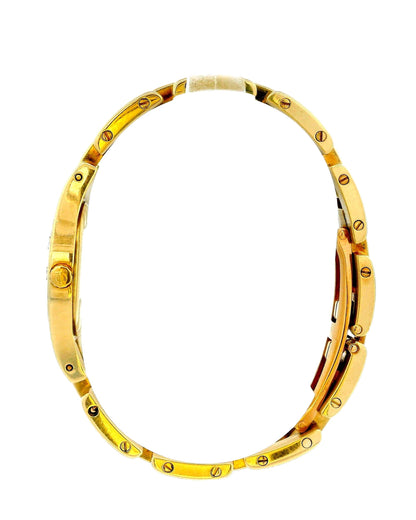 Baume & Mercier 18K Yellow Gold MOP Dial & Arabic Numeral Bezel