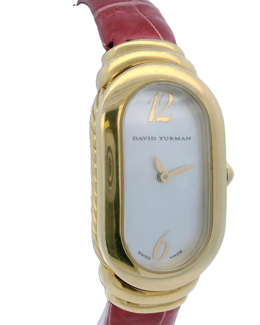 David Yurman T408-M88 Madison 18K Yellow Gold MOP Dial(Pre-Owned)