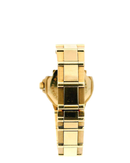 Bvlgari Diagono LCV29G Midsize 18K Yellow Gold Ladies Watch