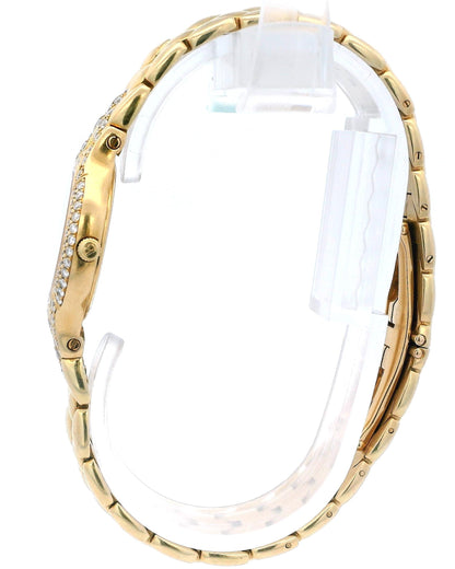 Bucherer Medea 18K Yellow Gold MOP Diamond Dial & Bezel Ladies Watch