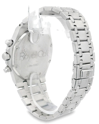 Audemars Piguet 26022BC 39mm 18K White Gold Chronograph Blue Dial