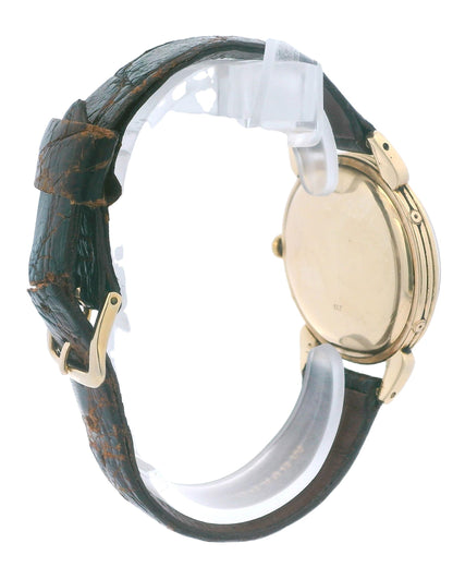 Vintage Movado Triple Date Moonphase 14K Yellow Gold