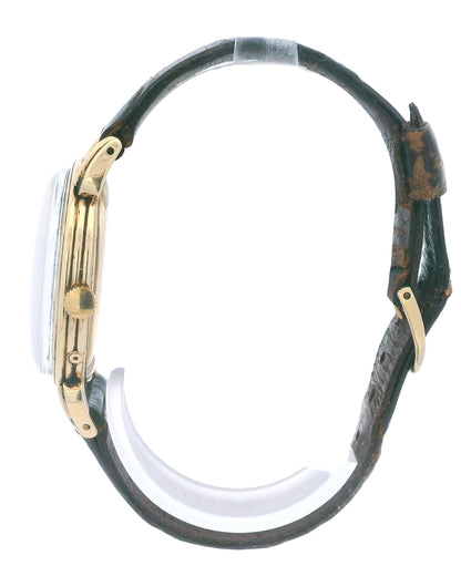 Vintage Movado Triple Date Moonphase 14K Yellow Gold