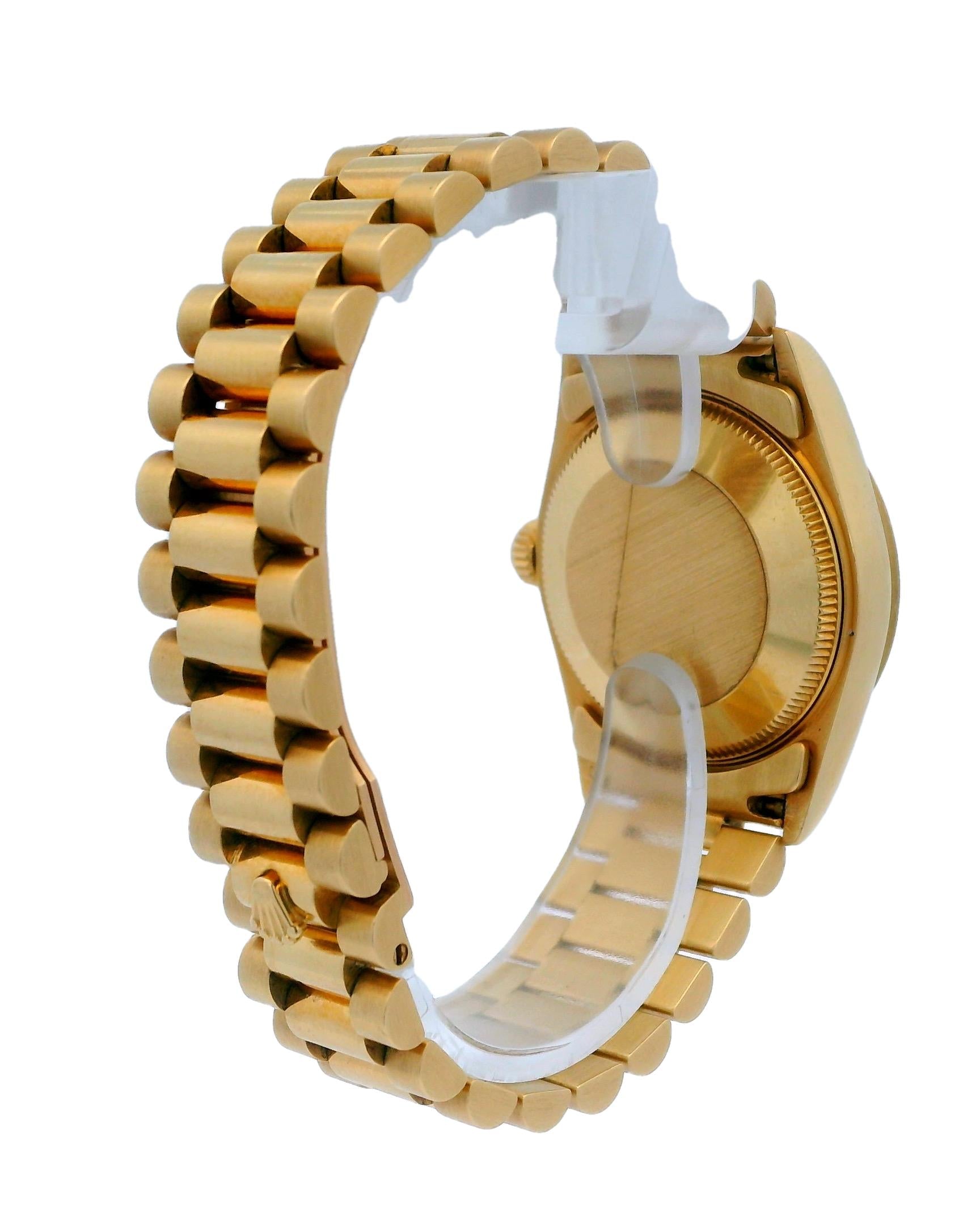 Rolex DateJust 68278 Diamond Champagne Dial Ladies Watch