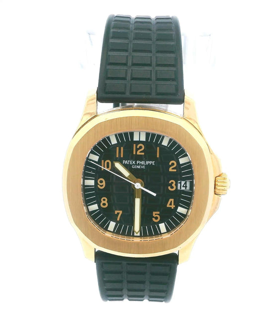 Patek Philippe Aquanaut 5066J Black Watch Box Papers & Service Certificate