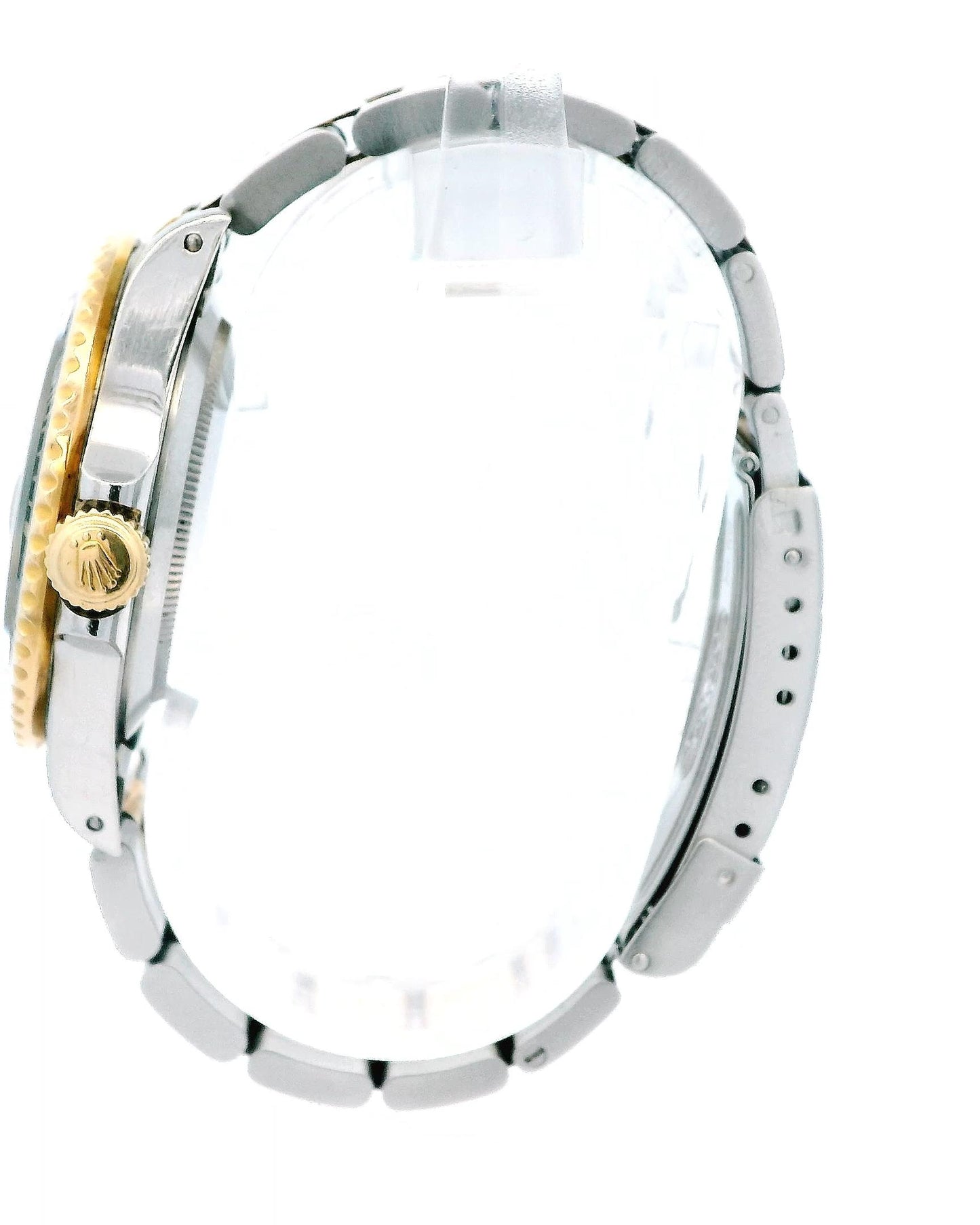 Rolex Submariner 16803 Steel 18k Yellow Gold Black Dial Box & Papers