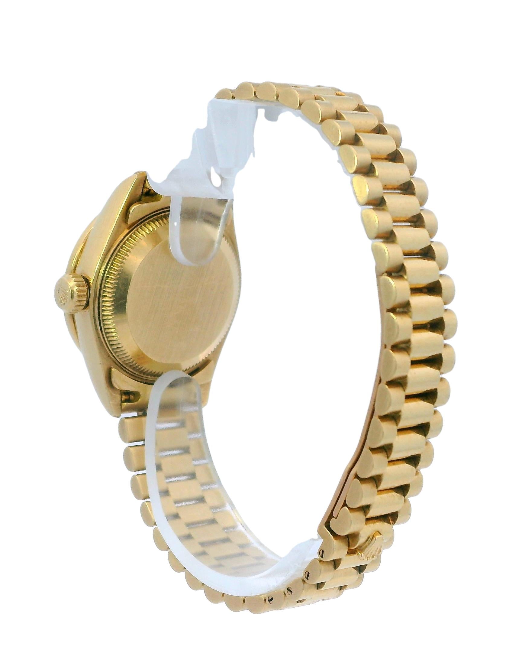 Rolex Datejust 69138 MOP Diamond  Dial Ladies Watch