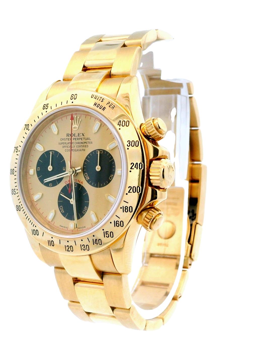 Rolex Daytona 116528 Champagne Dial 'Paul Newman' Box & Papers