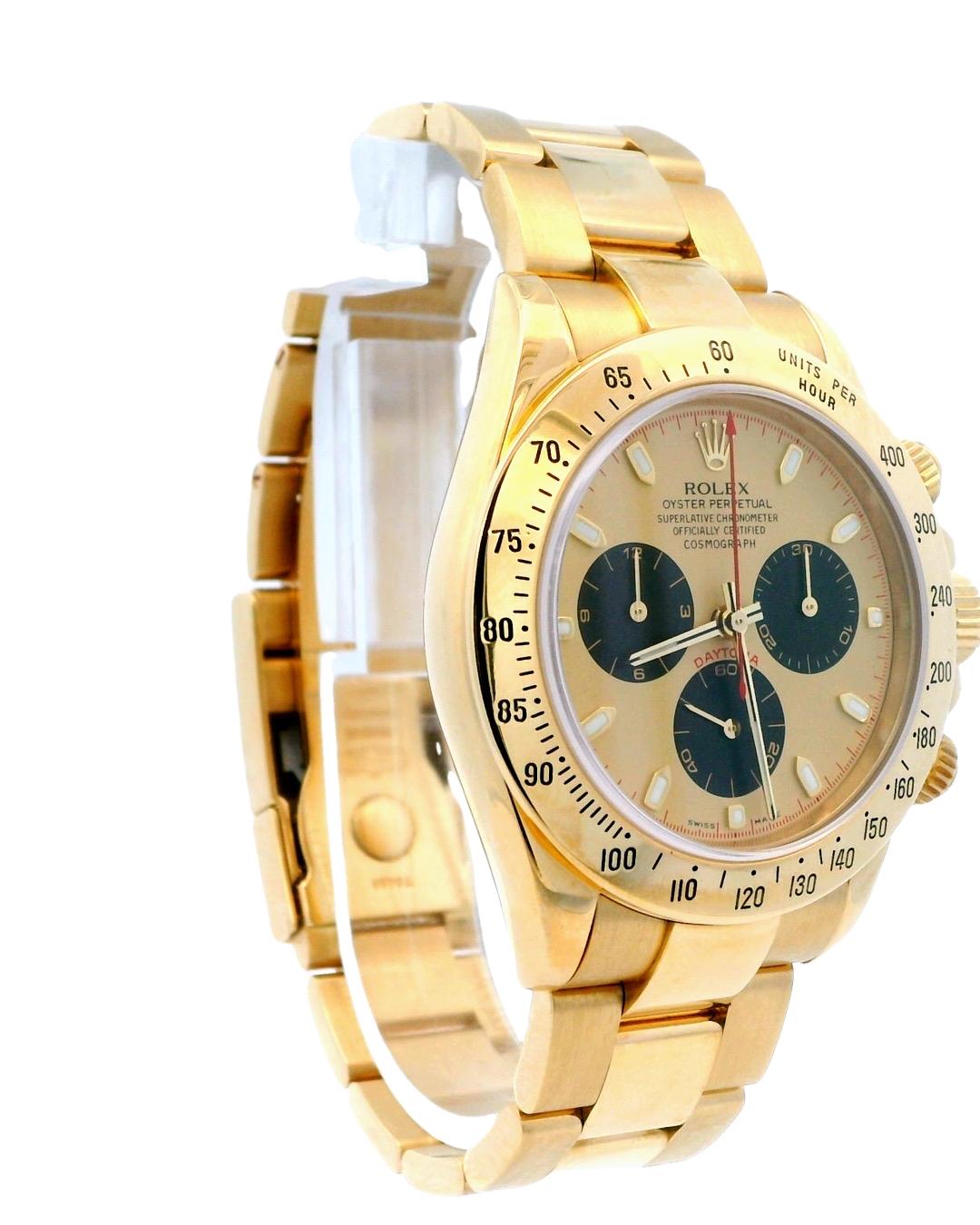 Rolex Daytona 116528 Champagne Dial 'Paul Newman' Box & Papers