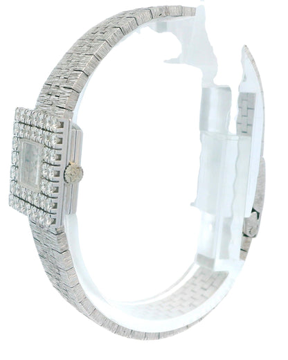Zenith 18K White Gold & Diamond Set Bezel Mechanical