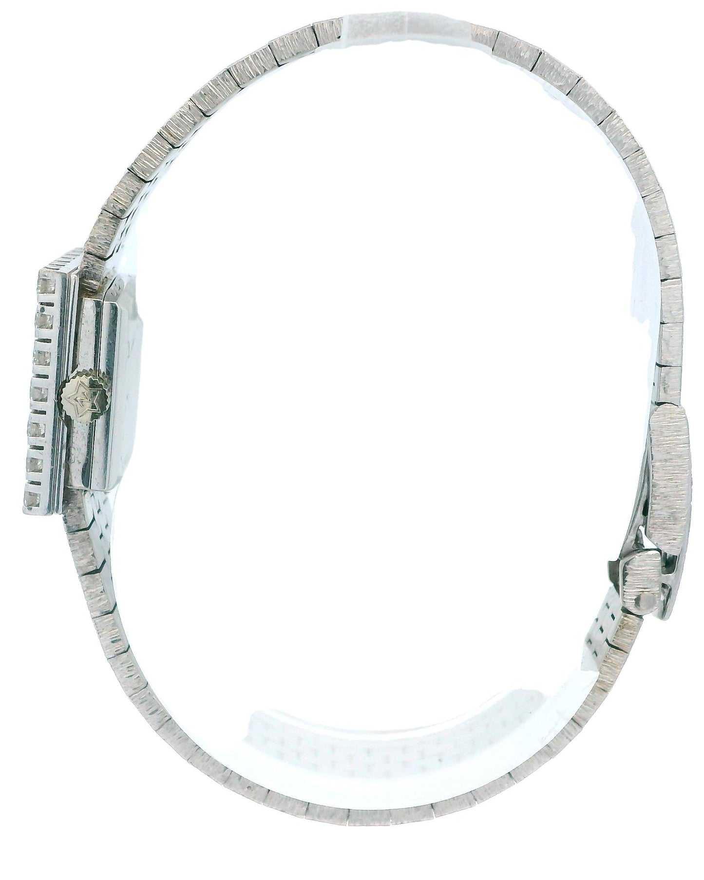 Zenith 18K White Gold & Diamond Set Bezel Mechanical