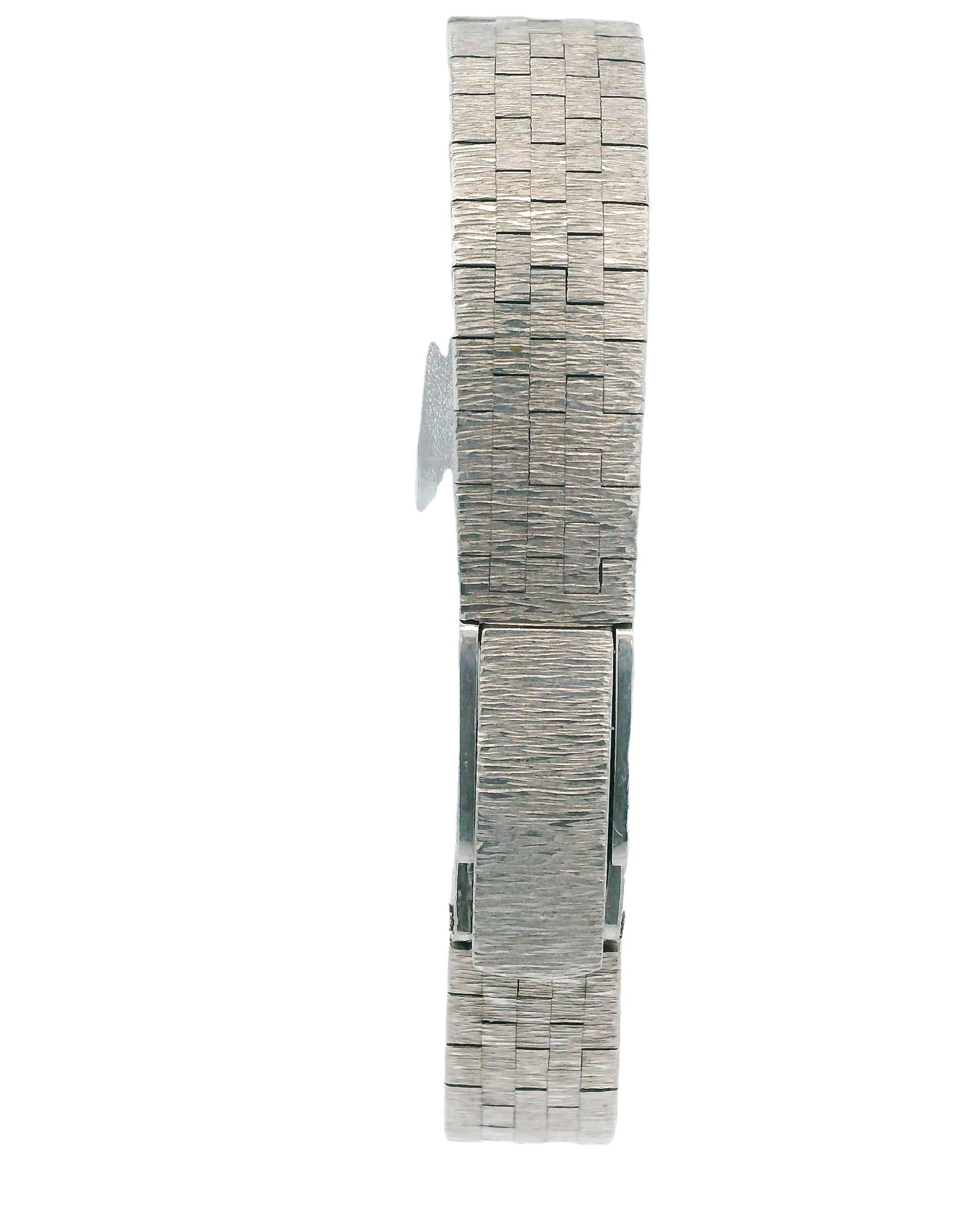 Zenith 18K White Gold & Diamond Set Bezel Mechanical