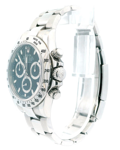 Rolex Daytona 116520 Black 'APH' Dial Watch Box & Papers