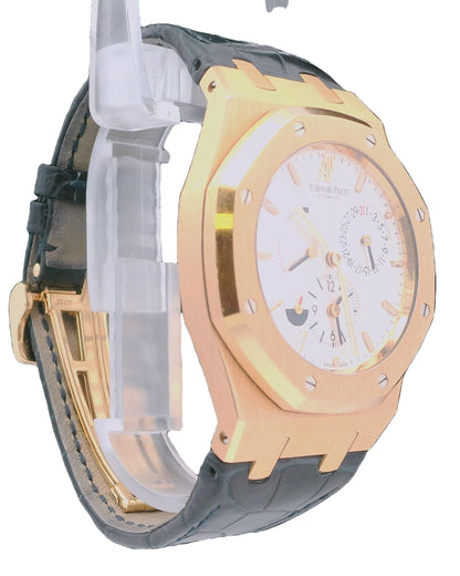 Audemars Piguet Royal Oak 26120OR Dual Time Mens Watch Box Papers