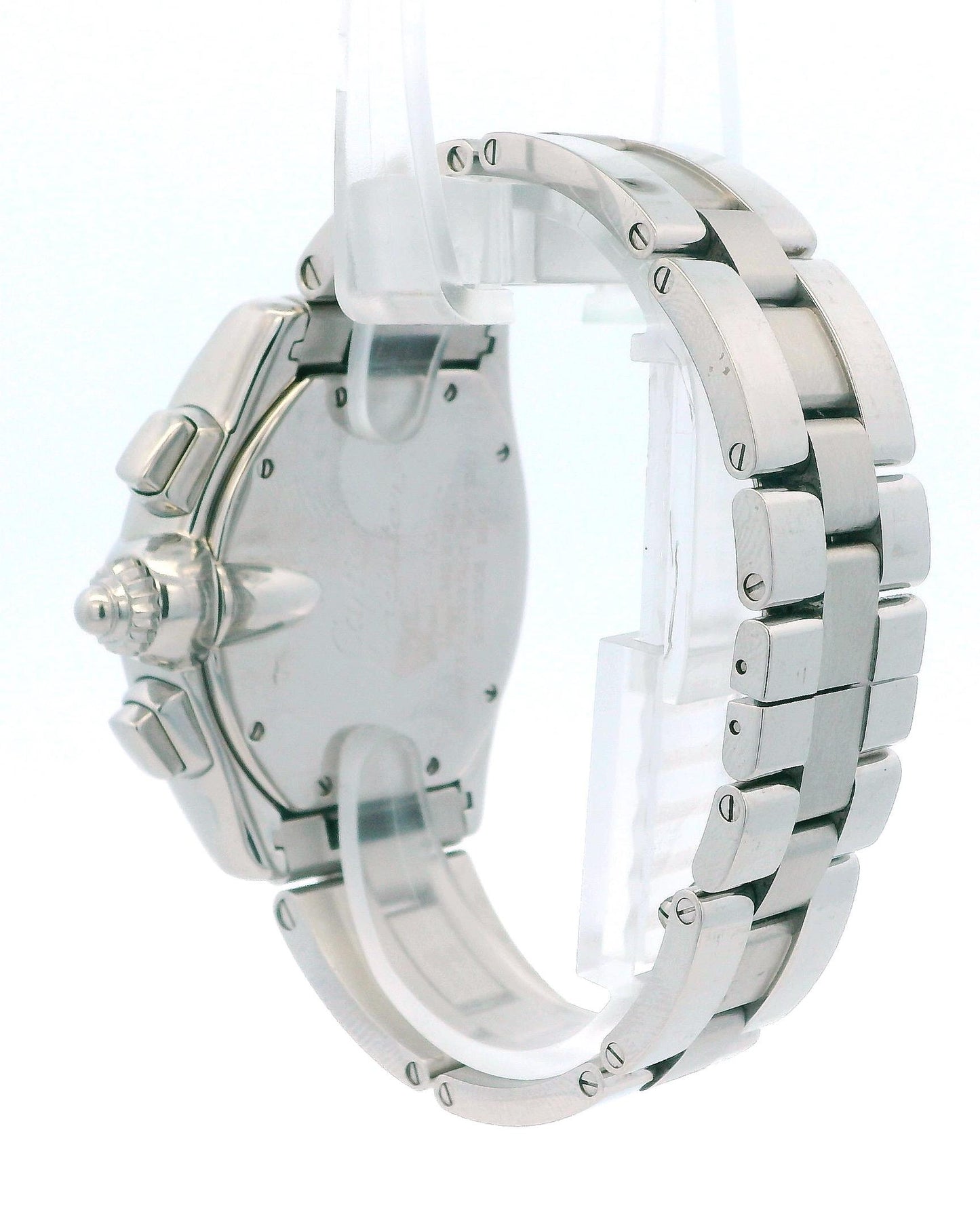 Cartier Roadster W62020X6 Black Dial Mens Watch